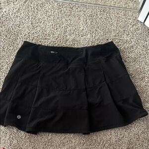 Black lululemon Women's Skort